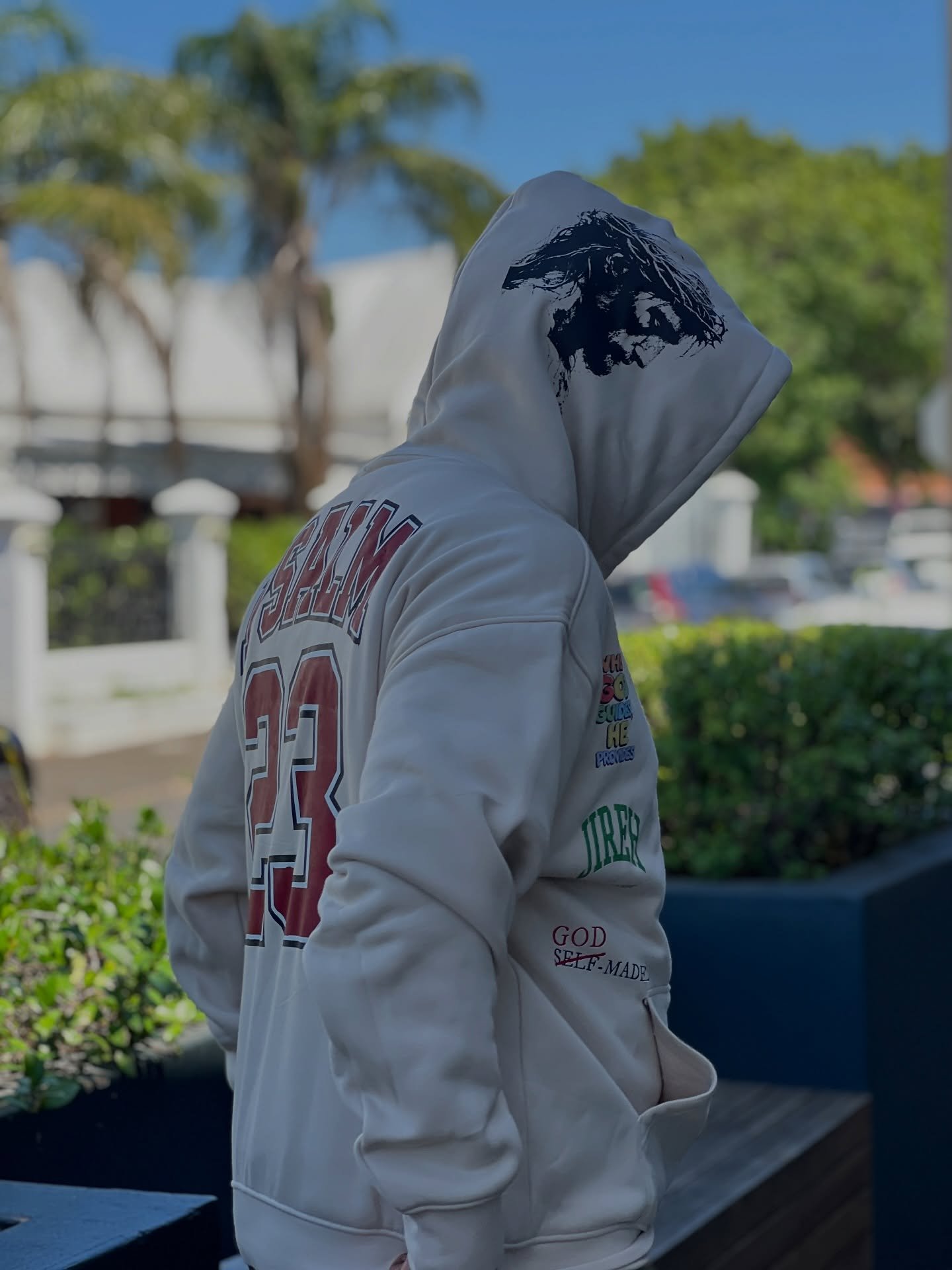 Psalm 23 Hoodie side view
