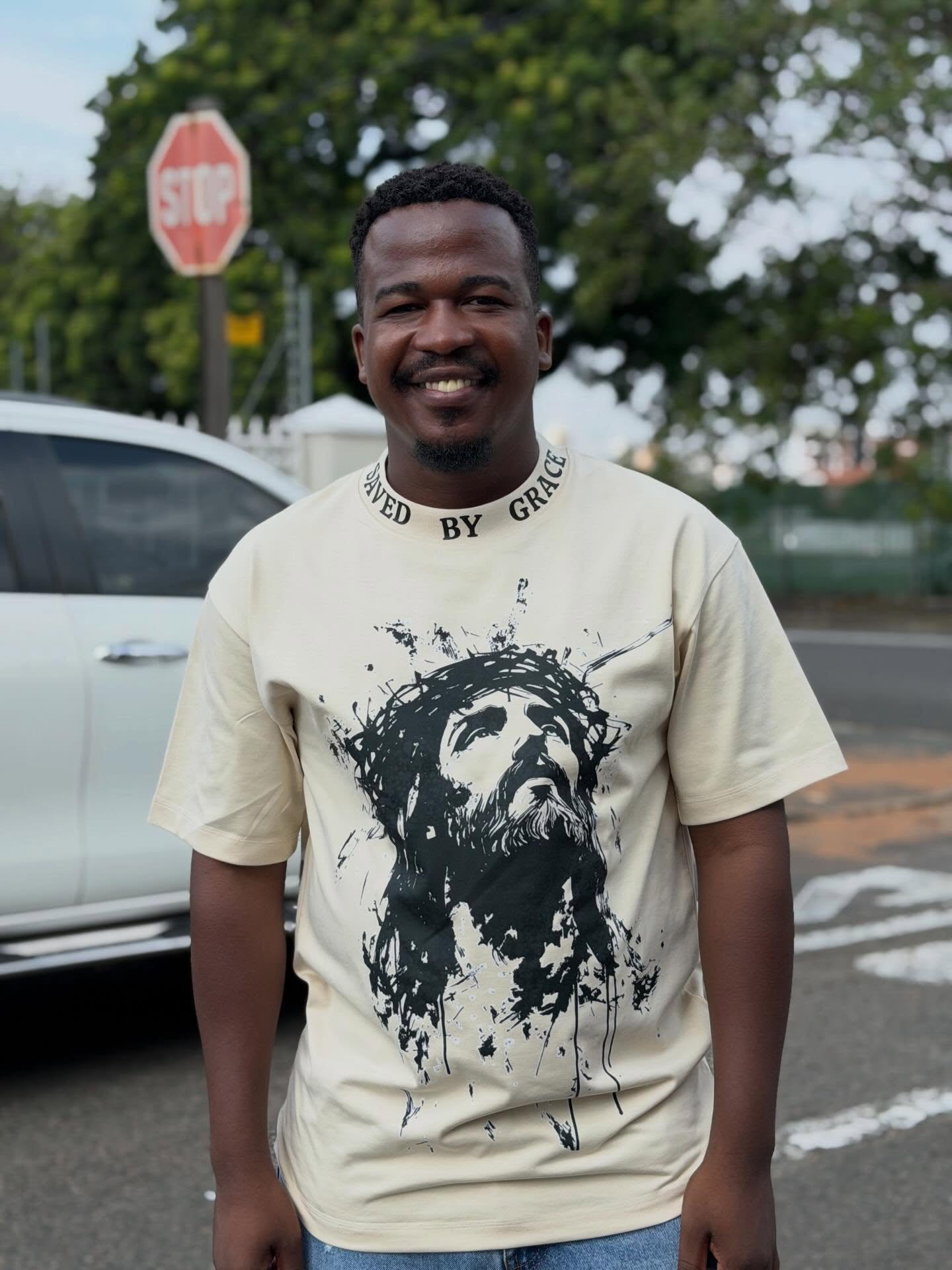 Saved By Grace tee